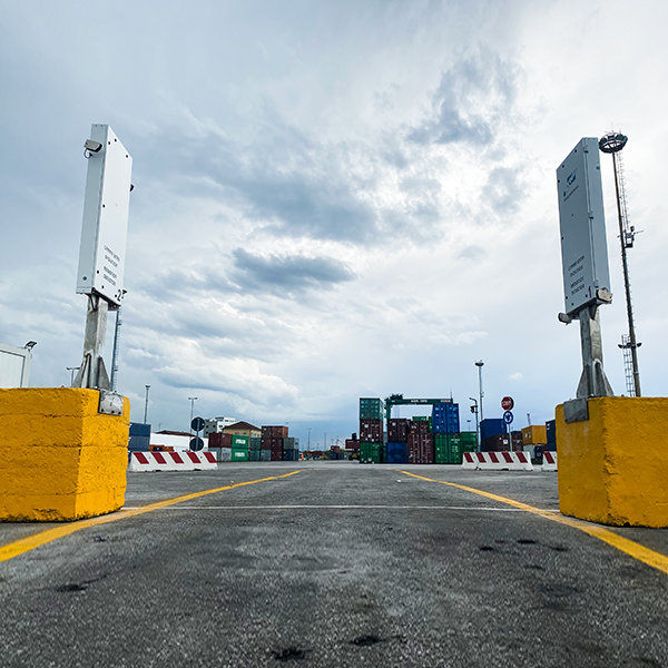 terminal container di Venezia ingresso